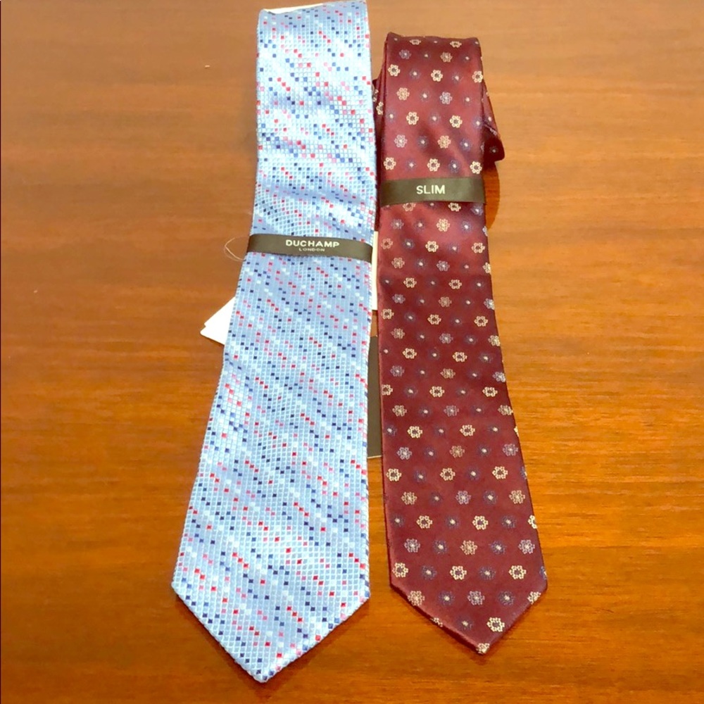 Ties brand new